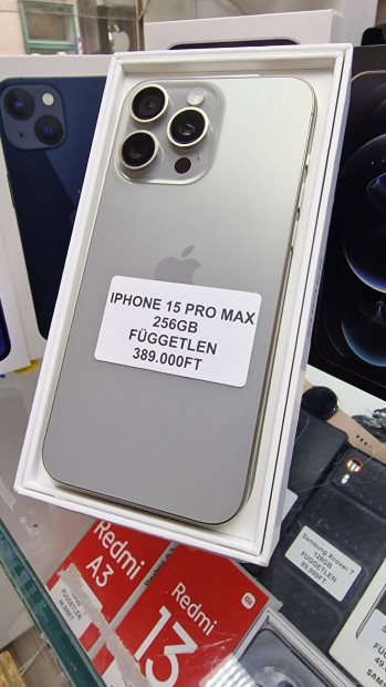 Iphone 15 Pro Max, 256GB ,Fggetlen, Akci 