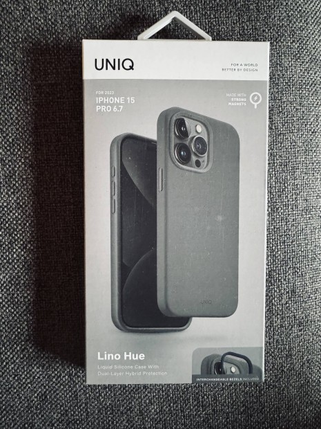 Iphone 15 pro max szilikon tok Uniq