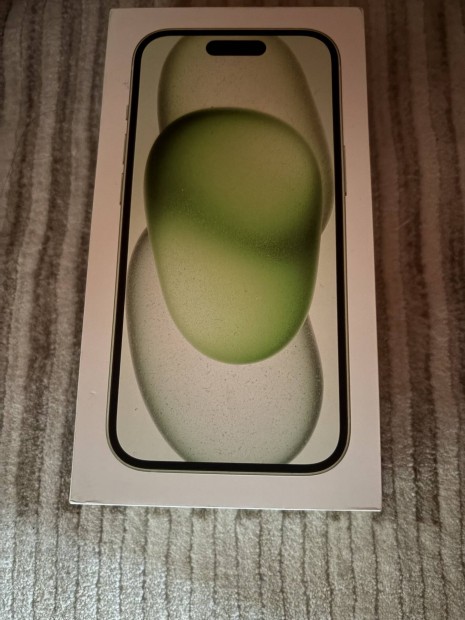 Iphone 15 zöld 128GB