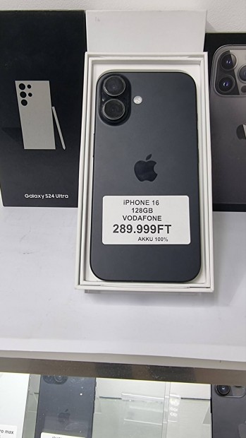 Iphone 16,128GB vodafone fgg