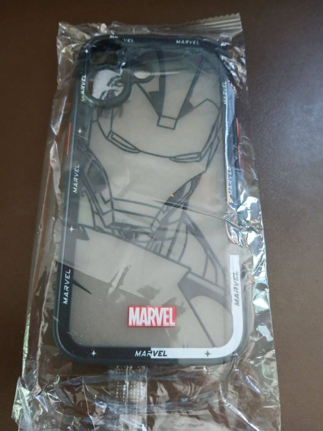 Iphone 16 Marvel Iron Man Apple iphone16 szilikon tok új telefontok