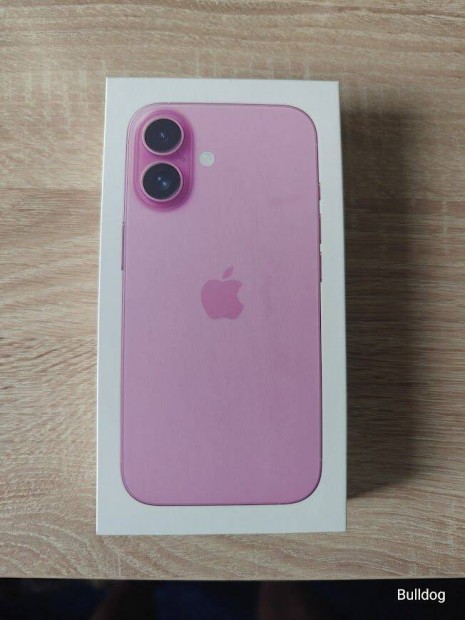 Iphone 16 Pink 128GB Fggetlen j Garancia 36 Hnap Csere ON !