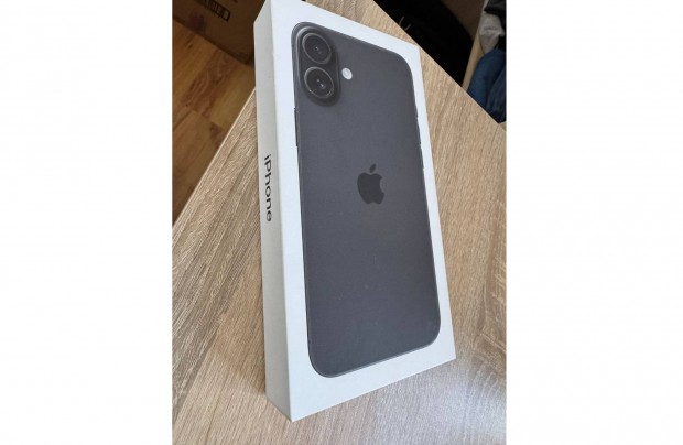 Iphone 16 Plus 128GB Black - Vadij - fggetlen - Csere is lehet