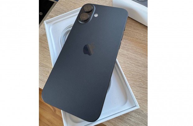 Iphone 16 Plus 256GB Black - 1 v gari - Csere is lehet