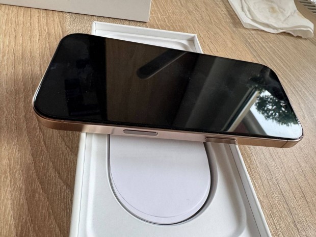 Iphone 16 Pro Max 256GB Desert Titan - Fggetlen - Csere is lehet