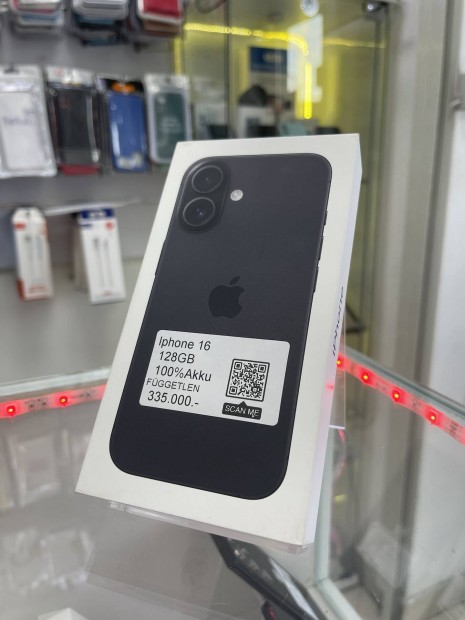 Iphone 16 j Bontatlan 128GB Krtyafggetlen