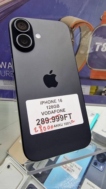 Iphone 16. 128GB . VODAFONE. Akci 