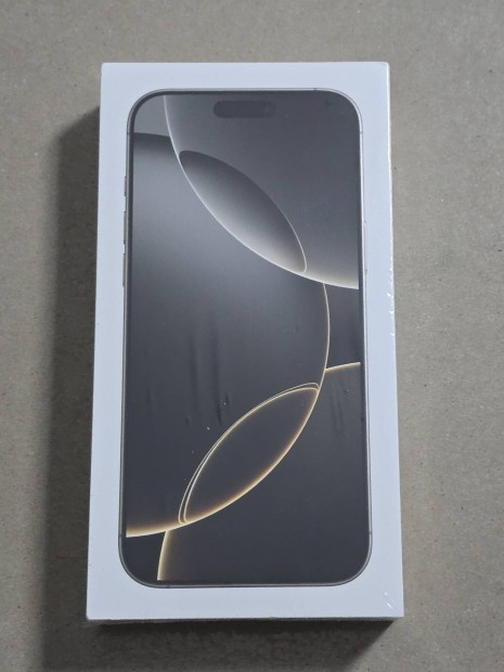 Iphone 16 pro max (új bontatlan) mobiltelefon