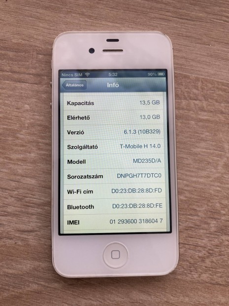Iphone 4S iOS6
