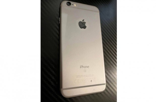 Iphone 6S Silver 32 GB tokokkal