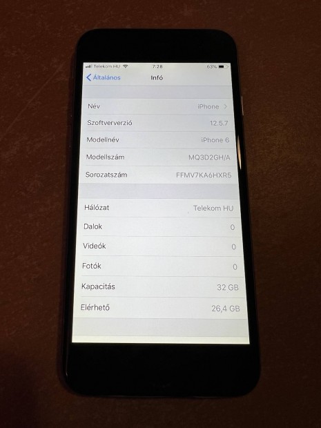 Iphone 6 32gb space gray 91% akku 