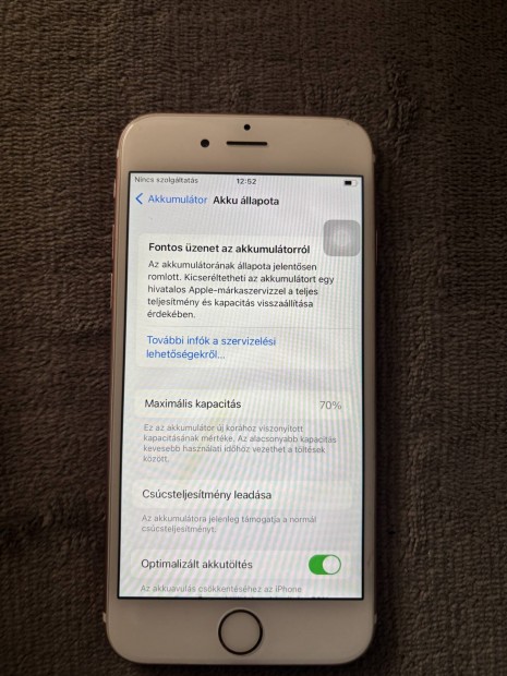 Iphone 6s hasznalt