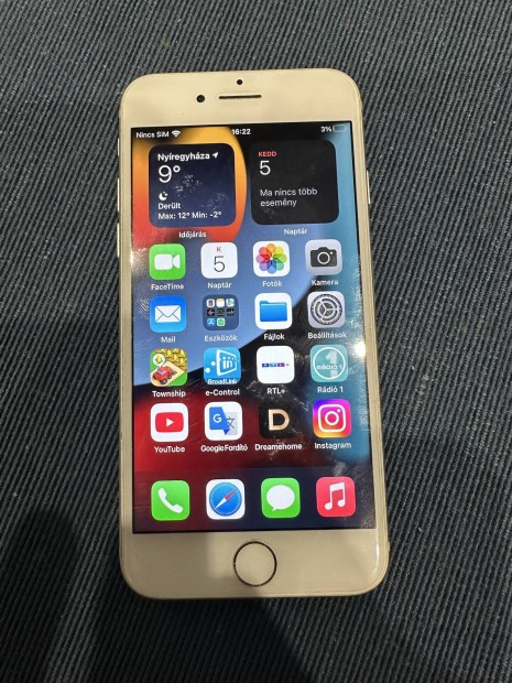 Iphone 7 32Gb ezst fggetlen 