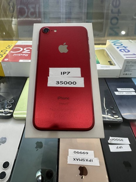 Iphone 7 Product RED, 128GB Gyrilag krtyafggetlen 