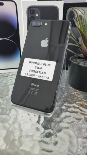 Iphone 8 PLUS 64GB Fuggetlen Akci 