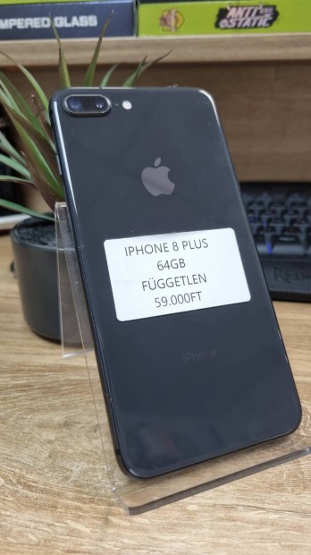 Iphone 8 PLUS 64GB Fuggetlen 