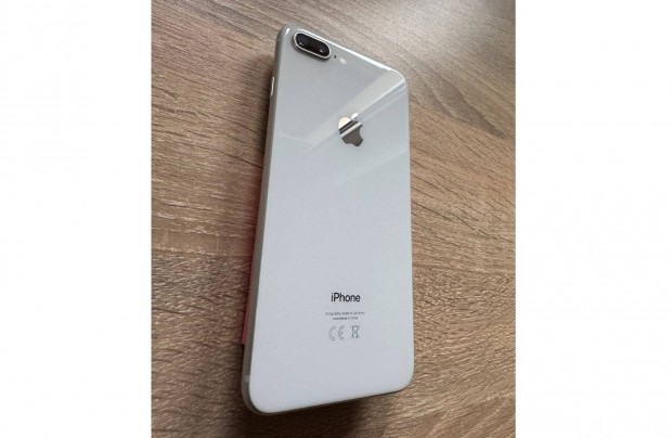 Iphone 8 Plus Silver - j llapot - 100% os aksi - Csere is