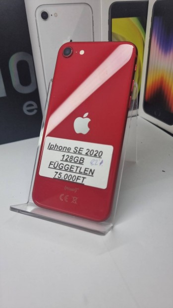 Iphone SE 2020 128GB 82% Aksi Fuggetlen Akci 