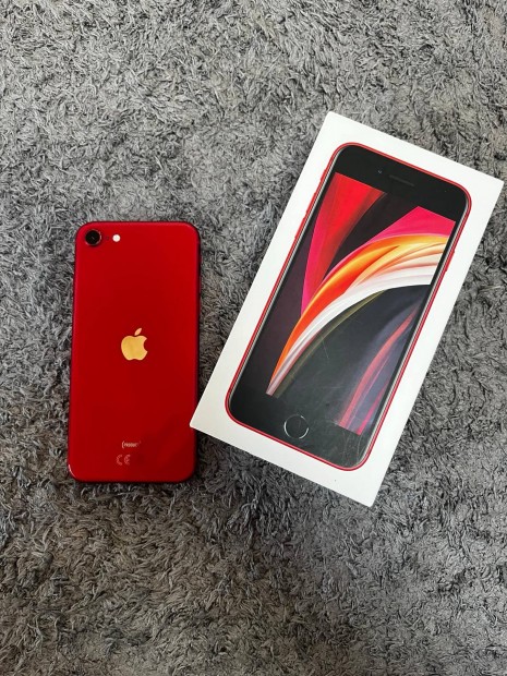 Iphone SE 2020 Red Product 100% akksi 128GB