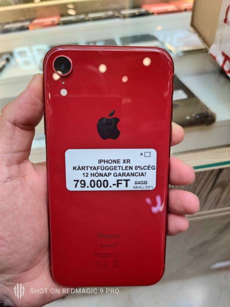 Iphone XR Piros Fggetlen