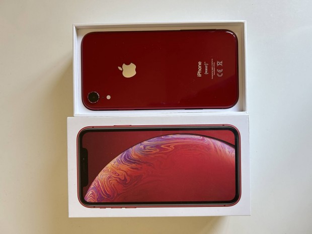 Iphone XR, 64GB, piros szn