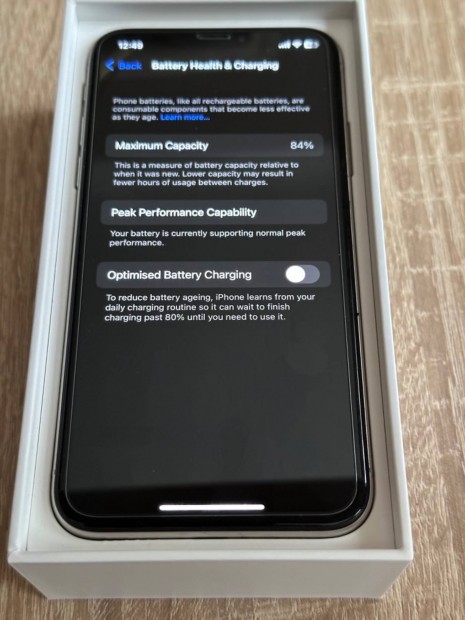 Iphone X 64GB Silver Olvasd El!