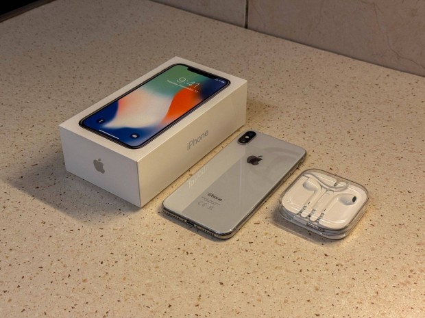 Iphone X 64gb krtyafggetlen, megkmlt