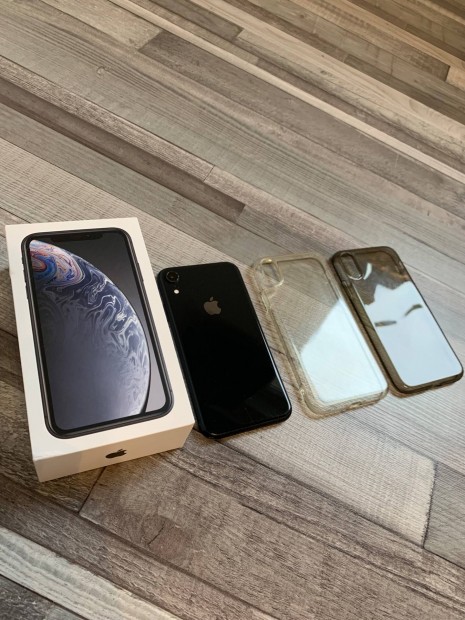 Iphone Xr 64GB Space Gray Fggetlen 80% akksi