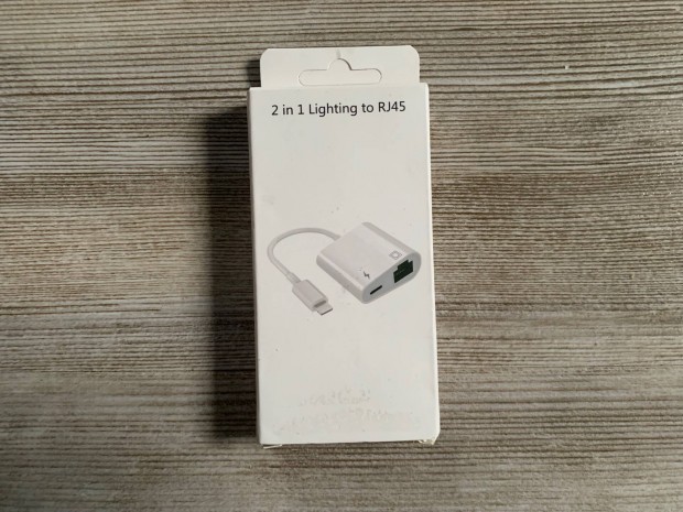 Iphone ipad iOS RJ45 Lightning ethernet adatper