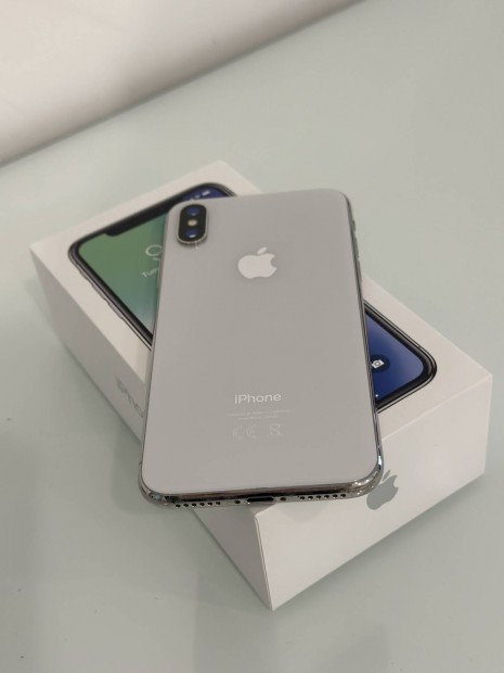Iphone x silver 64gm