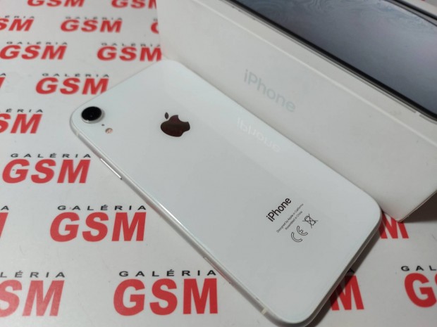 Iphone xr white 64gb fggetlen garancis 