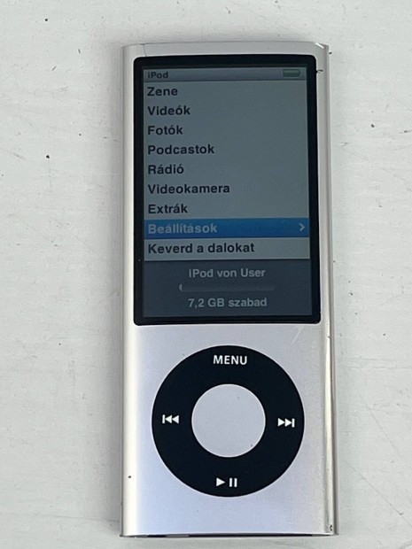 Ipod A1320 Nano 5 Gen 8 GB Apple fnykpezs mp3 lejtsz