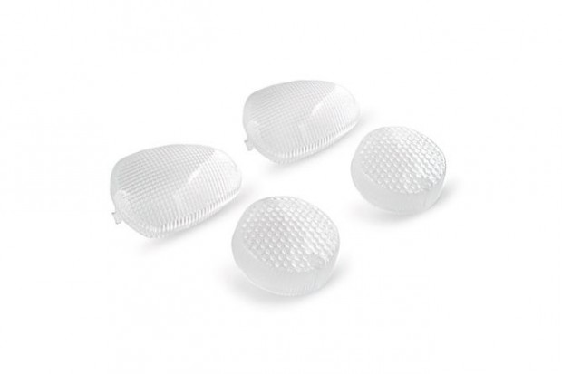 Ir�nyjelz�bura k�szlet (4 db) feh�r Malaguti F12