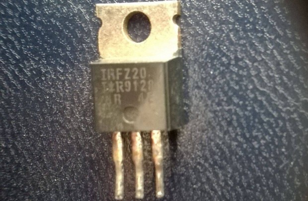 Irfz20 tranzisztor , N-MOS-FET , 50 V , 15 A , bontott , eredeti