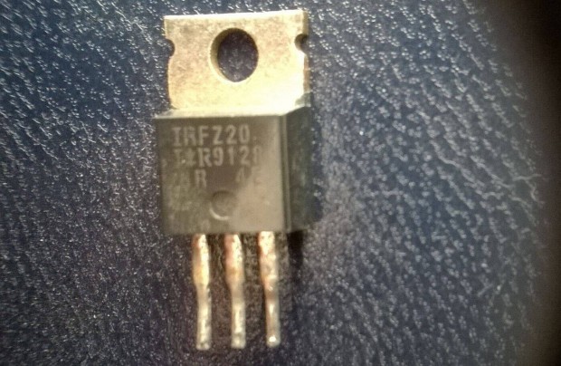 Irfz20 tranzisztor , N-MOS-FET , 50 V , 15 A , bontott , eredeti