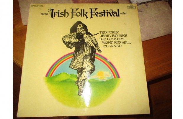 Irish Folk Festival dupla LP hanglemez elad