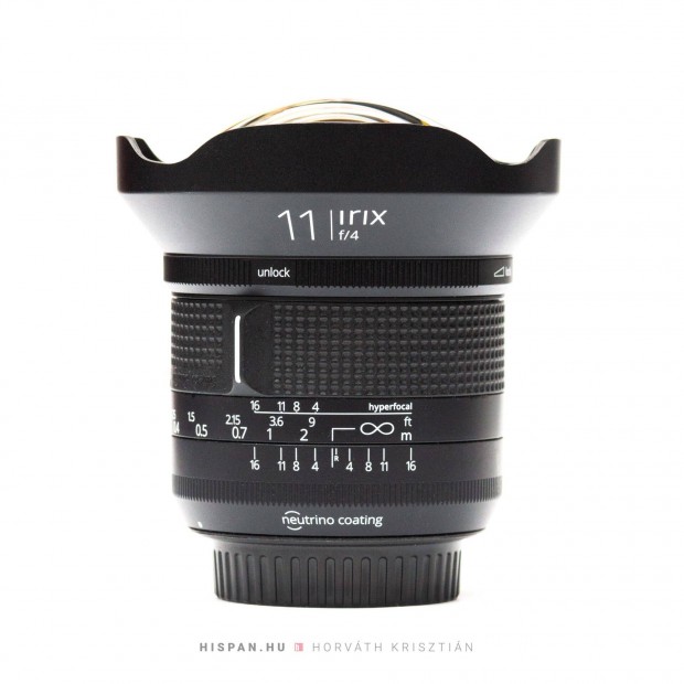 Irix 11mm f/4 Firefly fullframe ultraszles optika (Canon EF / GFX)