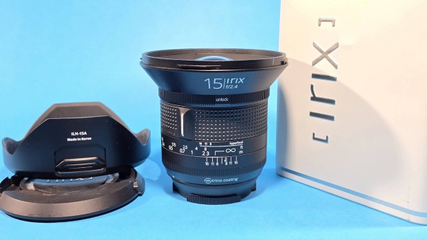 Irix Firefly 2.4/15mm objektv Canon ef 15mm