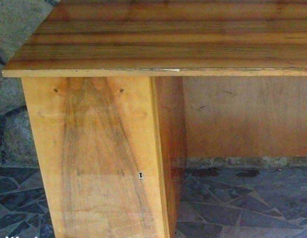 rasztal fa asztal irodabtor retro