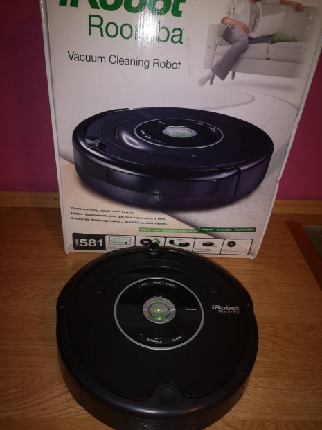 Irobot Roomba 581 robotporszv sok-sok kiegsztvel, tvval stb