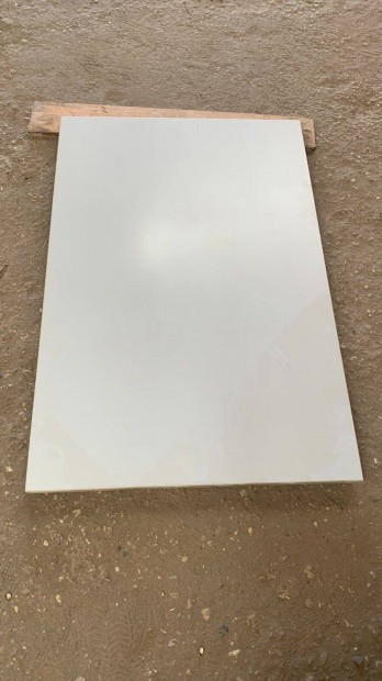 Irodai asztal asztallap 120x80cm - fehér - Ár/db!