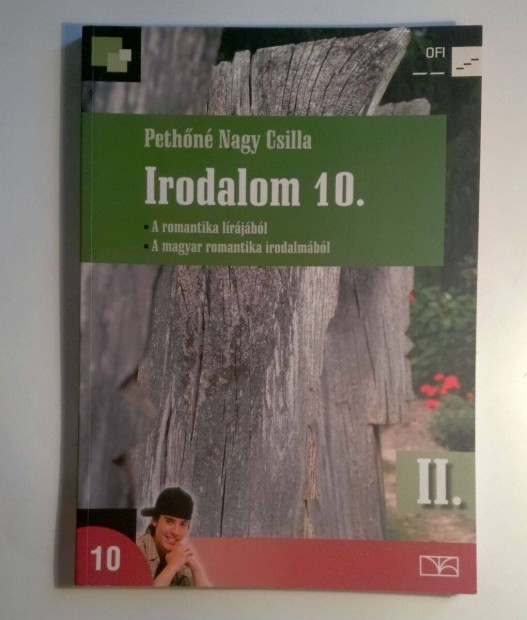 Irodalom 10. II. Tanknyv (Nagy Csilla) 2017 (7kp+tartalom)