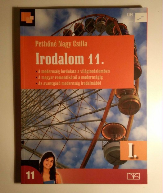 Irodalom 11. I. Tanknyv (Nagy Csilla) 2015 (jszer) 7kp+tartalom