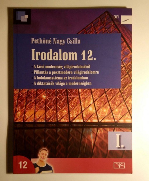 Irodalom 12. I. Tanknyv (Nagy Csilla) 2016 (jszer) 7kp+tartalom