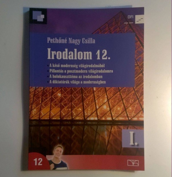 Irodalom 12. I. Tanknyv (Nagy Csilla) 2019 (jszer) 7kp+tartalom