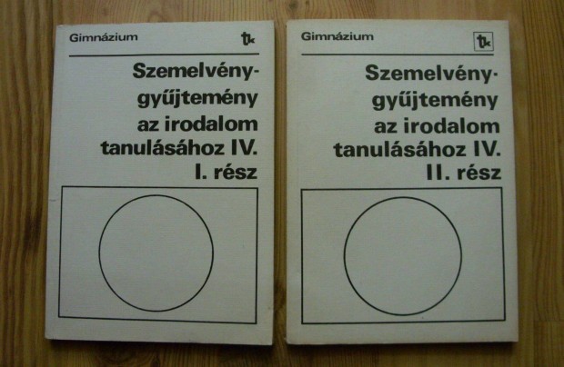 Irodalom. Szemelvnygyjtemny I-II. 12. osztly