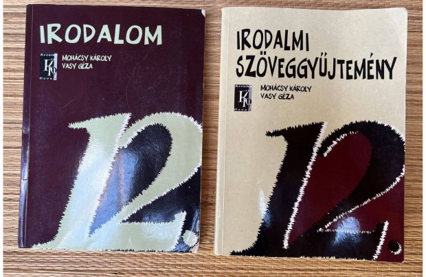 Irodalom knyv 12. + Irodalmi szveggyjtemny 12