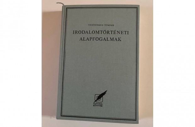 Irodalomtrtneti Alapfogalmak