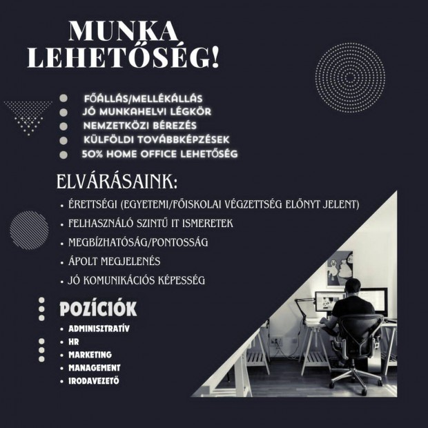 Irodavezető, Hr, Management
