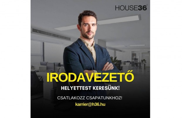Irodavezető helyettest keresünk!